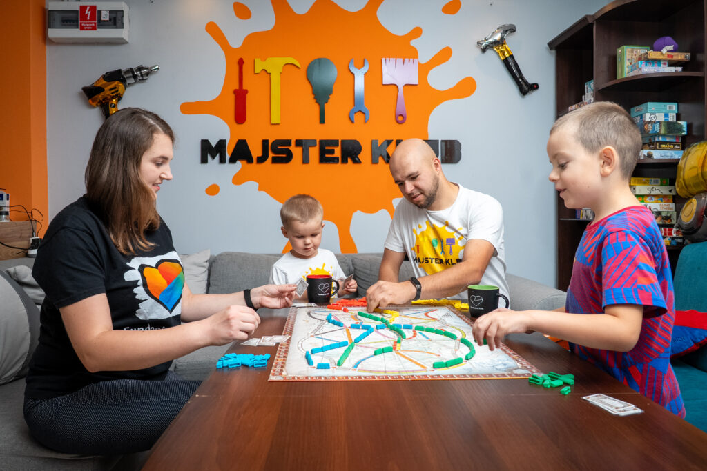 Majster Klub – rodzinne zajęcia i wspólne spędzanie czasu